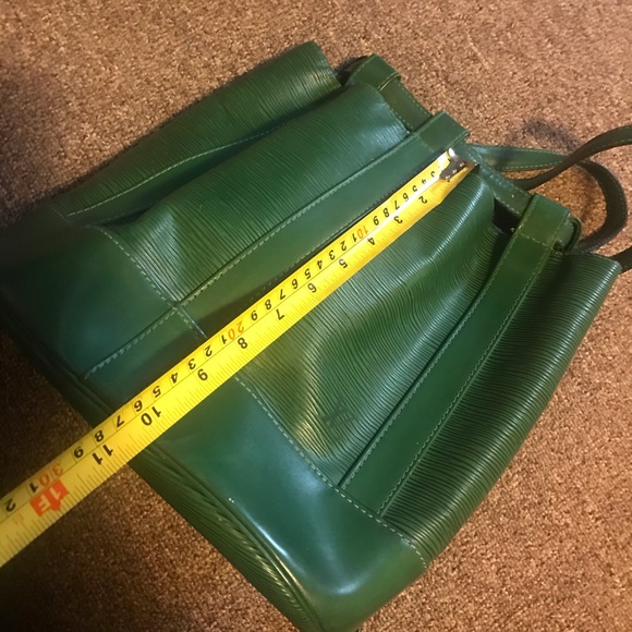 Authentic Louis Vuitton Randonee Epi Green